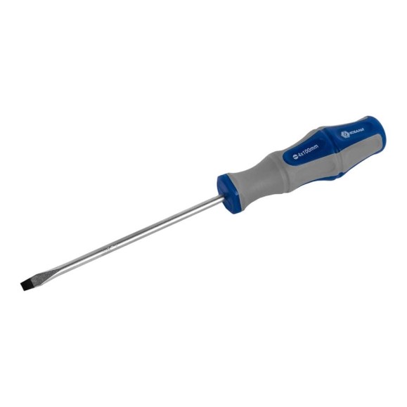 Отвёртка Ultra Grip SL 4  х 100 мм CR-V КОБАЛЬТ 646-249