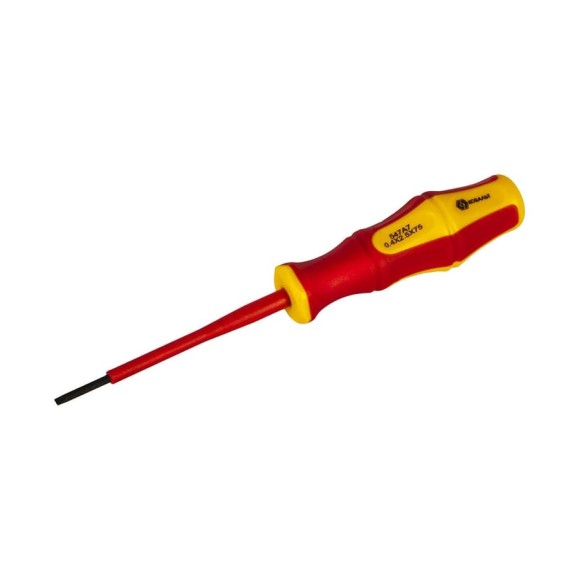 Отвертка Ultra Grip SL 2,5 х 75 мм CR-V КОБАЛЬТ 646-430
