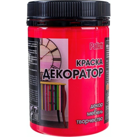 Акриловая краска-колер Palizh №106 гранат 0,32 кг 11597118 Акриловая краска-колер Palizh №106 гранат 0,32 кг 11597118
