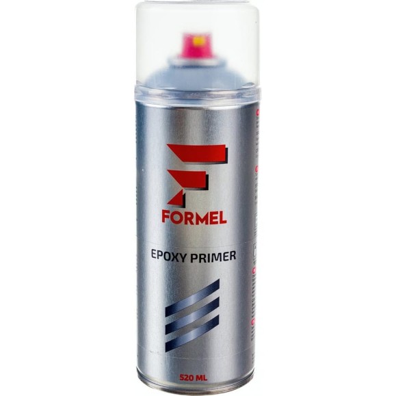 Грунт Formel эпоксидный, для точечного ремонта, светло-серый, 520 мл, аэрозоль FM-4005