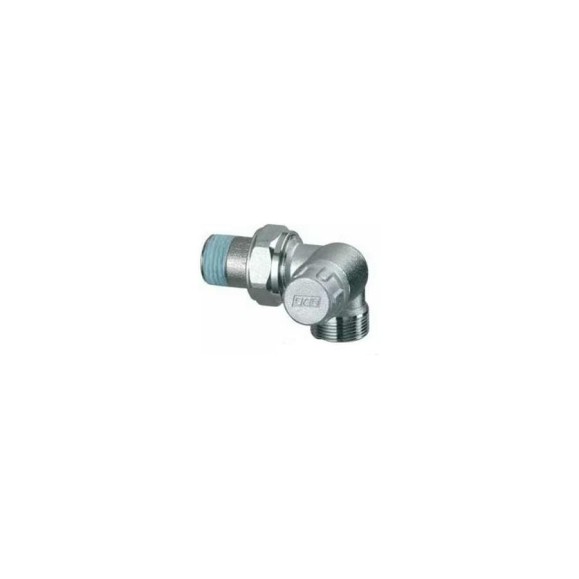 Запорный трехосевой правосторонний вентиль FAR 1/2" М24x19 FV 1116 C12