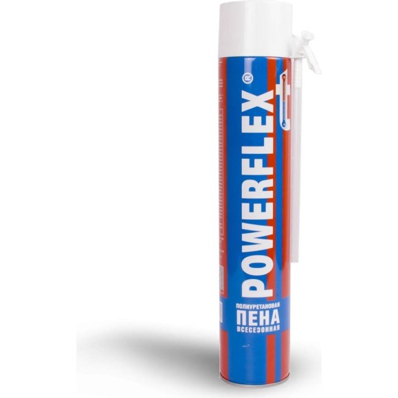 Монтажная пена Powerflex всесезонная, 0.75 л Лк-00008056 Монтажная пена Powerflex всесезонная, 0.75 л Лк-00008056