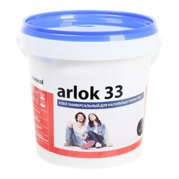 Клей для напольных покрытий ARLOK 33 7 кг 00000005314 Клей для напольных покрытий ARLOK 33 7 кг 00000005314