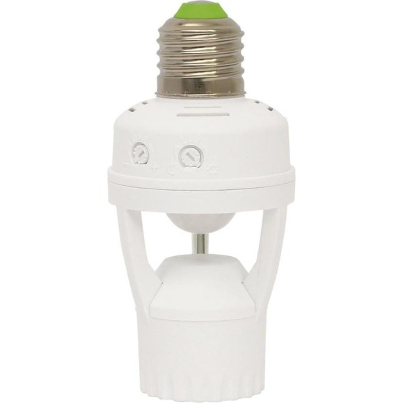 Датчик движения Uniel USN-R50 60W/360R/E27 WHITE UL-00009207 Датчик движения Uniel USN-R50 60W/360R/E27 WHITE UL-00009207