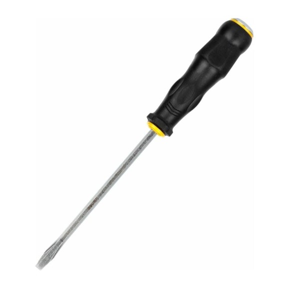 Ударная шлицевая отвертка DELI dl6270061 со сквозным хвостовиком, SL6x150 мм 104561 Ударная шлицевая отвертка DELI dl6270061 со сквозным хвостовиком, SL6x150 мм 104561