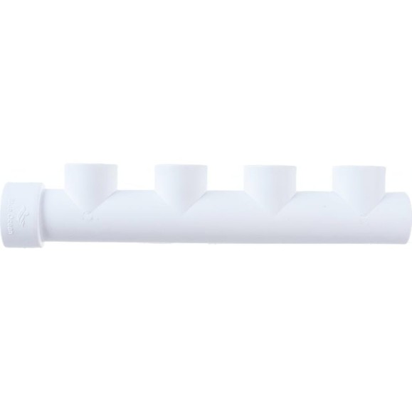 Коллектор Blue Ocean полипропиленовый 4 отвода - 32x25x4 PPRF/FCETA(W) -32х25х4
