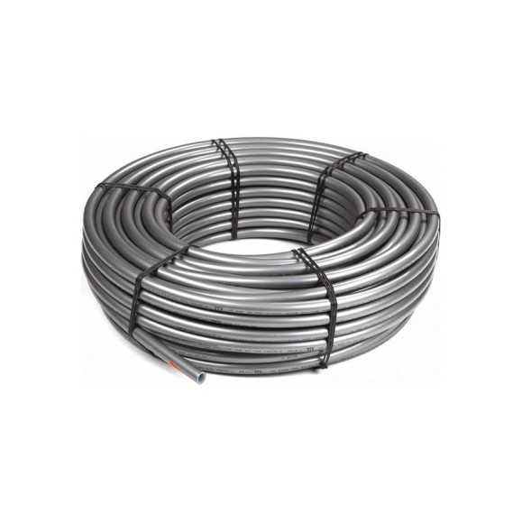 Труба RTP PE-Xa 25x3.5 EVOH 25м серый металлик 29233