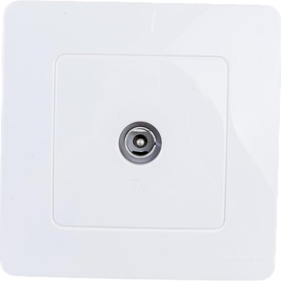 Коннектор ТВ Systeme Electric BLANCA БЕЛЫЙ BLNTS000011 Коннектор ТВ Systeme Electric BLANCA БЕЛЫЙ BLNTS000011