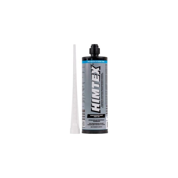 КРЕП-КОМП Химический анкер HIMTEX PESF-100 410 ml полиэстер для пустотелых оснований и бетона+1 насадка (шт.) хап410