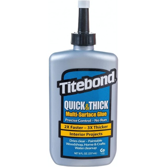 Клей (не растекается и не капает) Titebond Quick & Thick 2403