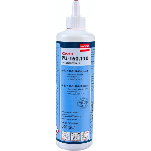 Полиуретановый клей COSMOFEN COSMO полиэтиленовая бутылка 500ml PU-160.110 Полиуретановый клей COSMOFEN COSMO полиэтиленовая бутылка 500ml PU-160.110