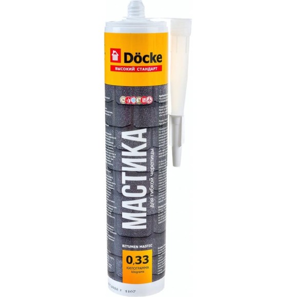 Мастика для гибкой черепицы DOCKE 0.33 кг ZRMA-1099