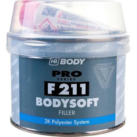 Шпатлевка HB BODY PRO F211 SOFT 0,25кг 2112300000