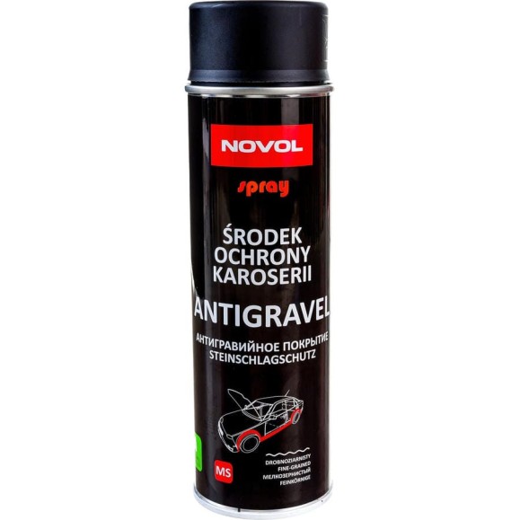 Антигравий Novol HS GRAVIT 600 черный аэрозоль, 0.5 л 34202
