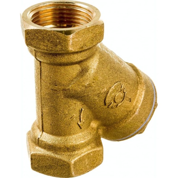 Сетчатый фильтр для воды VALFEX 3/4" ВР/ВР латунный, под пломбу 46Б5фт1 VF.192.L00.034.Bir