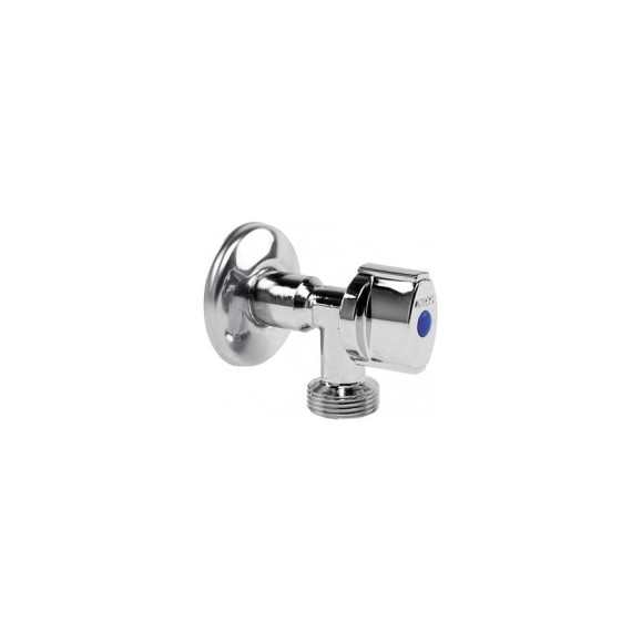 Вентиль для стиральной машины ARCO с металлической ручкой, 1/2" x 3/4", латунь хромированная 00063249 Вентиль для стиральной машины ARCO с металлической ручкой, 1/2" x 3/4", латунь хромированная 00063249