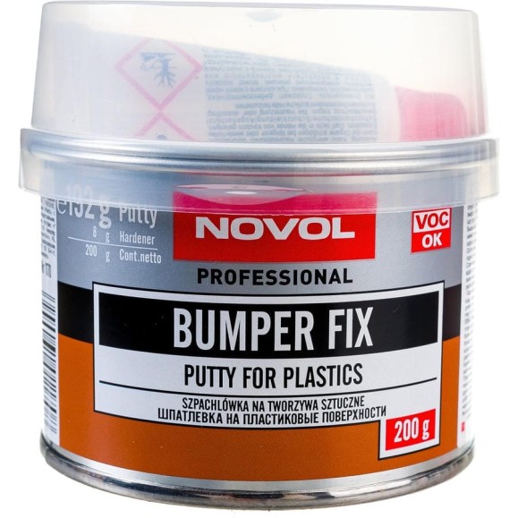 Шпатлевка Novol BUMPER FIX 0.2 кг 1170 Шпатлевка Novol BUMPER FIX 0.2 кг 1170
