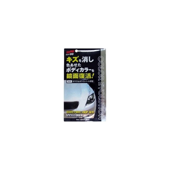 Цветовосстанавливающий полироль для кузова SOFT99 Color Evolution White Pearl для белых и перламутровых, 100 мл арт. 00501 9470