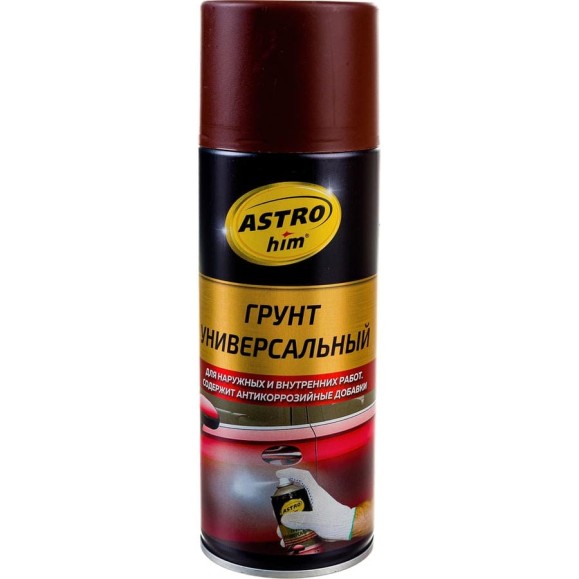 Универсальный грунт ASTROhim красно-коричневый аэрозоль, 520мл AC-614