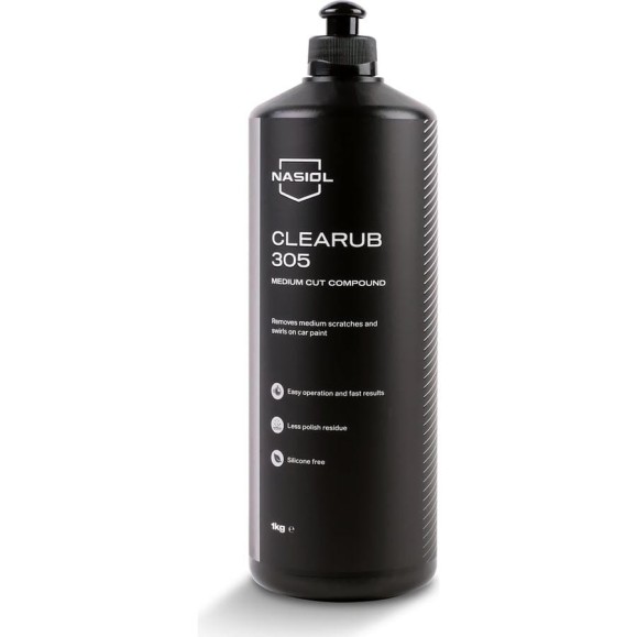 Абразивная паста Nasiol Clearub 305 Polish 1 кг 051079 Абразивная паста Nasiol Clearub 305 Polish 1 кг 051079