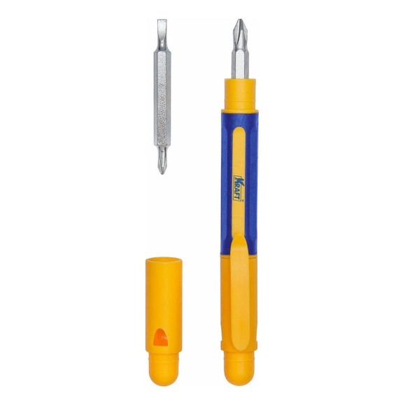 Карманная отвертка для точных работ 4 в 1 KRAFT KT 700471
