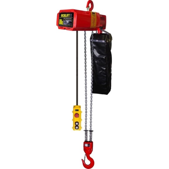 Скоростная цепная таль на крюке OCALIFT 003-02s 300 кг, 6 м, 380 в, 10 м/мин OCA00302SN6m Скоростная цепная таль на крюке OCALIFT 003-02s 300 кг, 6 м, 380 в, 10 м/мин OCA00302SN6m