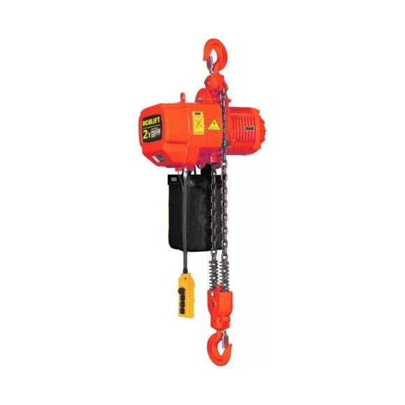 Стационарная цепная таль на крюке OCALIFT 02-02s 2 т, 9 м, 380 в OCA0202SN9m