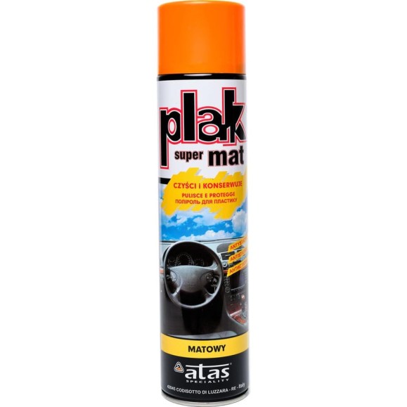 Полироль салона PLAK Super Mat 600 мл аэрозоль Апельсин 5153 Полироль салона PLAK Super Mat 600 мл аэрозоль Апельсин 5153