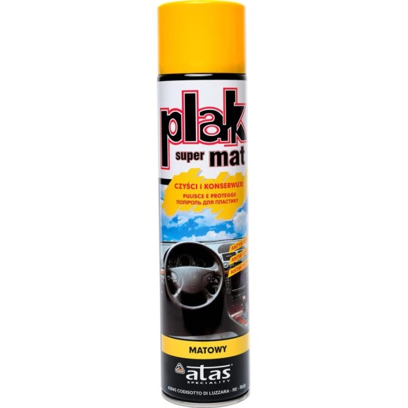 Полироль салона PLAK Super Mat 600 мл аэрозоль Папайя 5154
