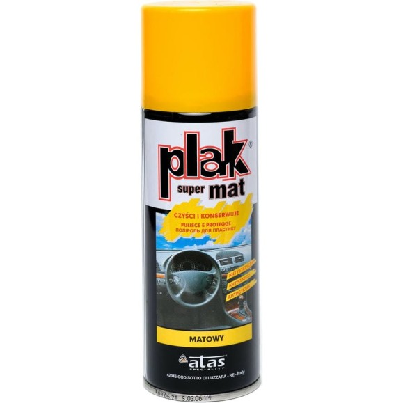 Полироль салона PLAK Super Mat 200 мл аэрозоль Папайя 5083
