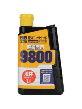 Абразивный полироль 0,5-1 микрона SOFT99 Liquid Compound #9800, 300 мл арт. 09145 258