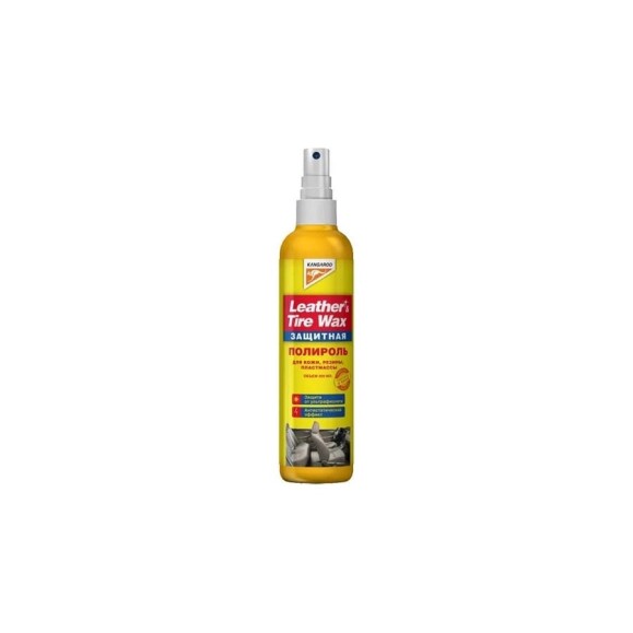 Защитный полироль KANGAROO 6597 (кож.,рез.,пласт.) Leather&Tire wax Protectant, 300мл арт. 355036 6597 Защитный полироль KANGAROO 6597 (кож.,рез.,пласт.) Leather&Tire wax Protectant, 300мл арт. 355036 6597