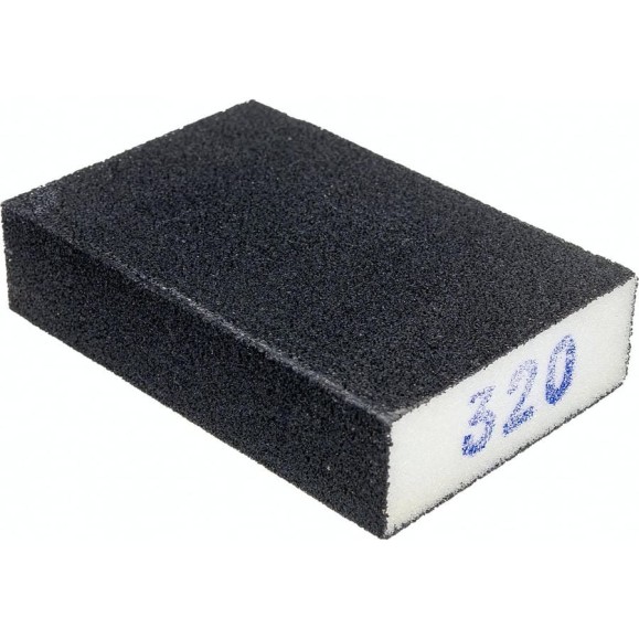 Губка абразивная (100х70х25 мм; Р320) BOHRER 525172320