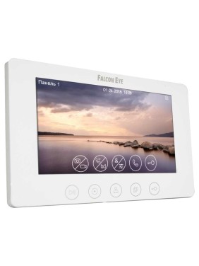 Монитор цветного видеодомофона Falcon Eye Cosmo HD Plus с поддержкой форматов 00-00182799