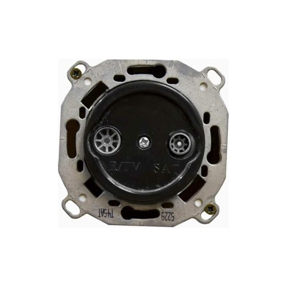 Розетка Bironi r/tv-sat оконечная для скрытого монтажа (механизм, накладка) B3-305-23 Розетка Bironi r/tv-sat оконечная для скрытого монтажа (механизм, накладка) B3-305-23