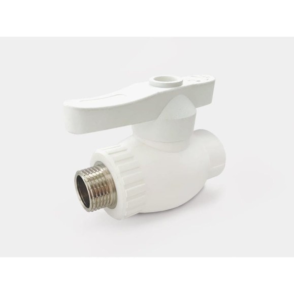 Кран КОНТУР PPR с резьбой НР D20-1/2 011106020100 Кран КОНТУР PPR с резьбой НР D20-1/2 011106020100