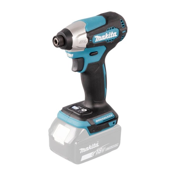 Аккумуляторный ударный шуруповерт Makita 18В, BL, XPT, Li-ion, 140 Нм DTD157Z