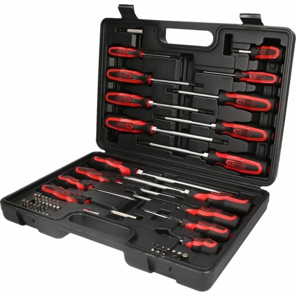 Набор отверток и бит KS Tools ERGOTORQUE plus 39 предметов 159.0100 Набор отверток и бит KS Tools ERGOTORQUE plus 39 предметов 159.0100