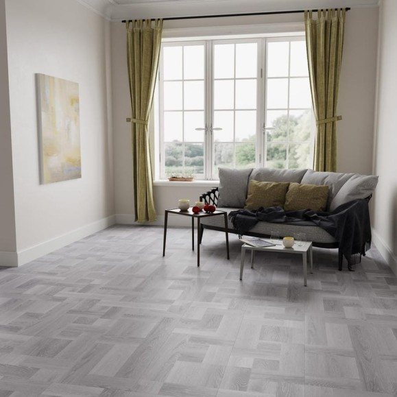 Ламинат GOODWAY morocco collection, касабланка дуб пепел, 34 класс, 1212x407x12 мм, упаковка 2,466 м2 GWM-07