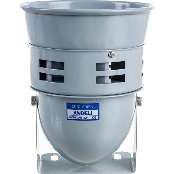 Сирена ANDELI MS-290 роторная, 1 тон, 120 дБ, 220В, IP20 ADL11-005 Сирена ANDELI MS-290 роторная, 1 тон, 120 дБ, 220В, IP20 ADL11-005
