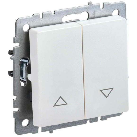 Выключатель IEK Brite жалюзи 10а вс10-1-5-брж жемчуг BR-V15-0-10-K36