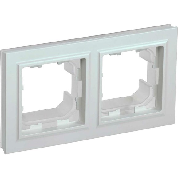 2-местная рамка IEK Brite ip44 ру-2-брж-44 жемчуг BR-M22-44-K36