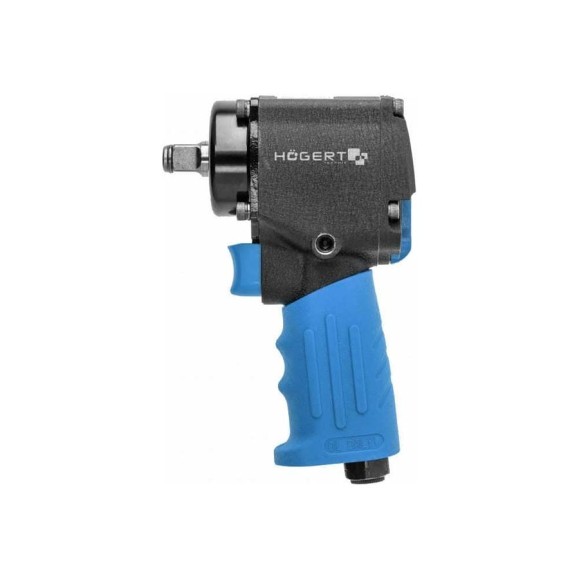 Пневматический ударный мини гайковерт HOEGERT TECHNIK ultra short, 1/2