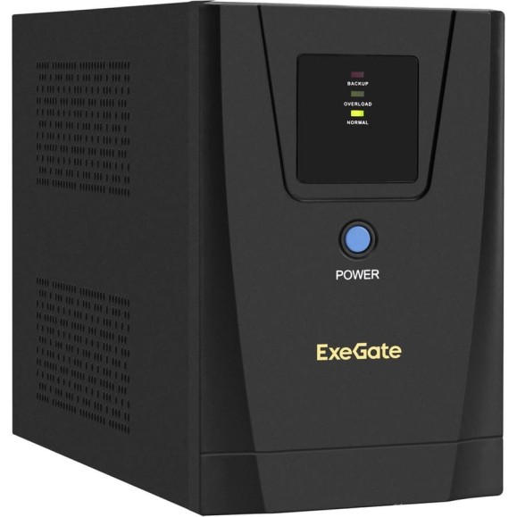 Источник бесперебойного питания ExeGate SpecialPro UNB-1600.LED.AVR.2SH.3C13.USB 1600VA/950W, 2Sch/3C13, USB, металлический корпус, Black 292802 Источник бесперебойного питания ExeGate SpecialPro UNB-1600.LED.AVR.2SH.3C13.USB 1600VA/950W, 2Sch/3C13, USB, металлический корпус, Black 292802