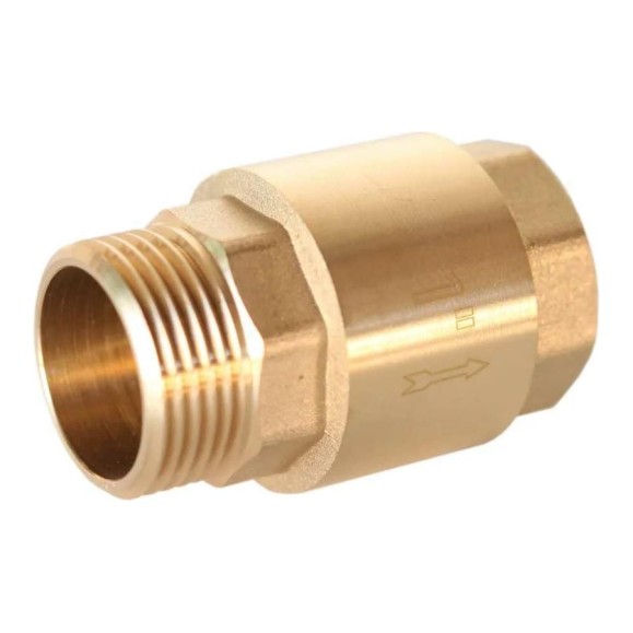 Обратный клапан ETERNA Engineering 1"х1"нр-вр, латунь eternacheck_vlv1 Обратный клапан ETERNA Engineering 1"х1"нр-вр, латунь eternacheck_vlv1