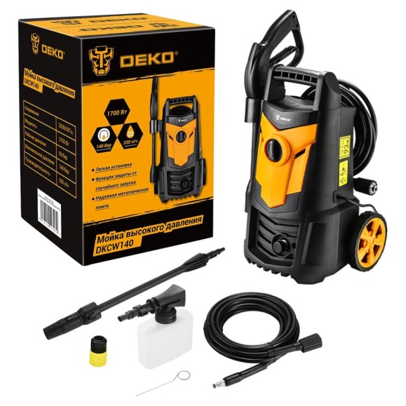 Мойка высокого давления DEKO DKCW140 063-4302 Мойка высокого давления DEKO DKCW140 063-4302
