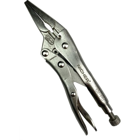 Клещи NICHER фиксирующие с длинными носами 6" 16L0202-01C-NR