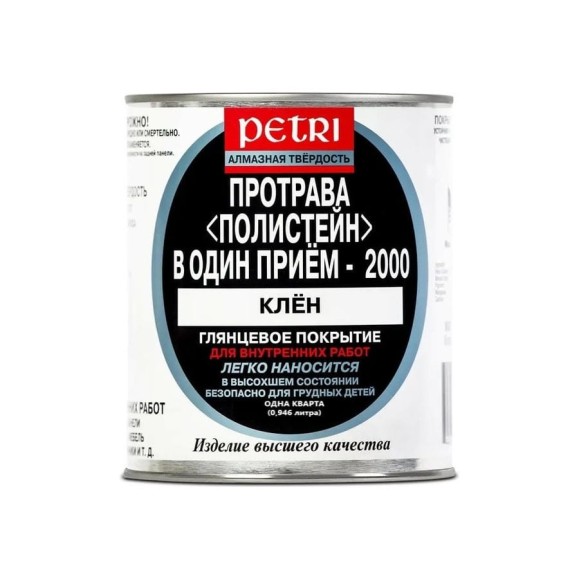 Полиуретановый цветной лак PETRI Polystain Клён PMP-Q Полиуретановый цветной лак PETRI Polystain Клён PMP-Q