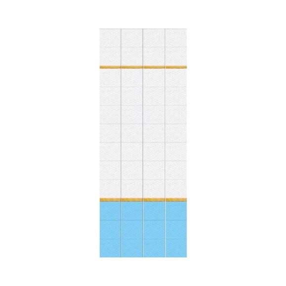 Панель ПВХ КронаПласт Unique подводный мир фон, 1 шт. 00-00026090