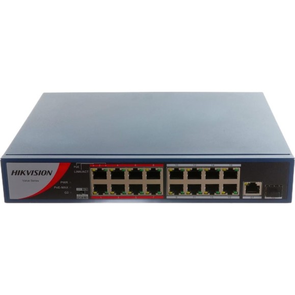 Неуправляемый коммутатор Hikvision DS-3E0318P-E/M(B) АН5020782